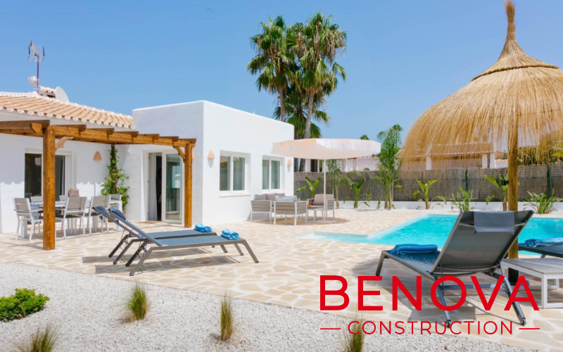 Reforma / reforma de estilo ibicenco en Javea