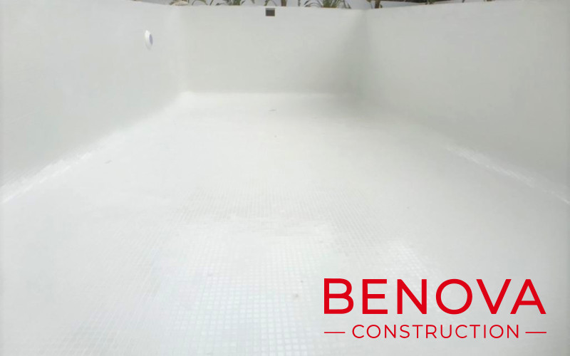 Reforma de piscina estilo ibicenco en Jávea