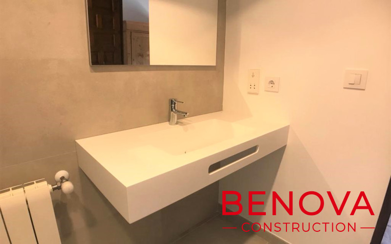 Reforma de baño en Benimarco, Tuelada