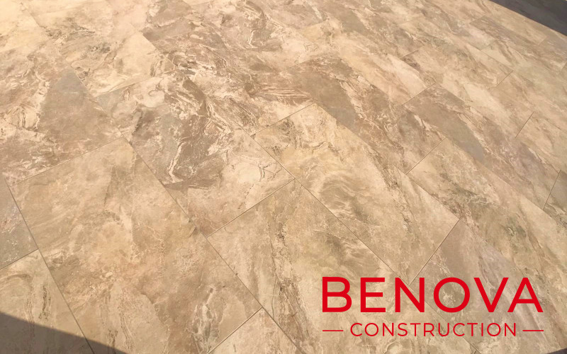 Revestimiento, alicatado e impermeabilización de una terraza en Jávea.