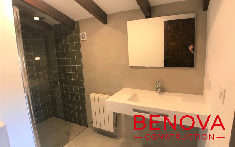 Reforma de baño en Benimarco, Tuelada